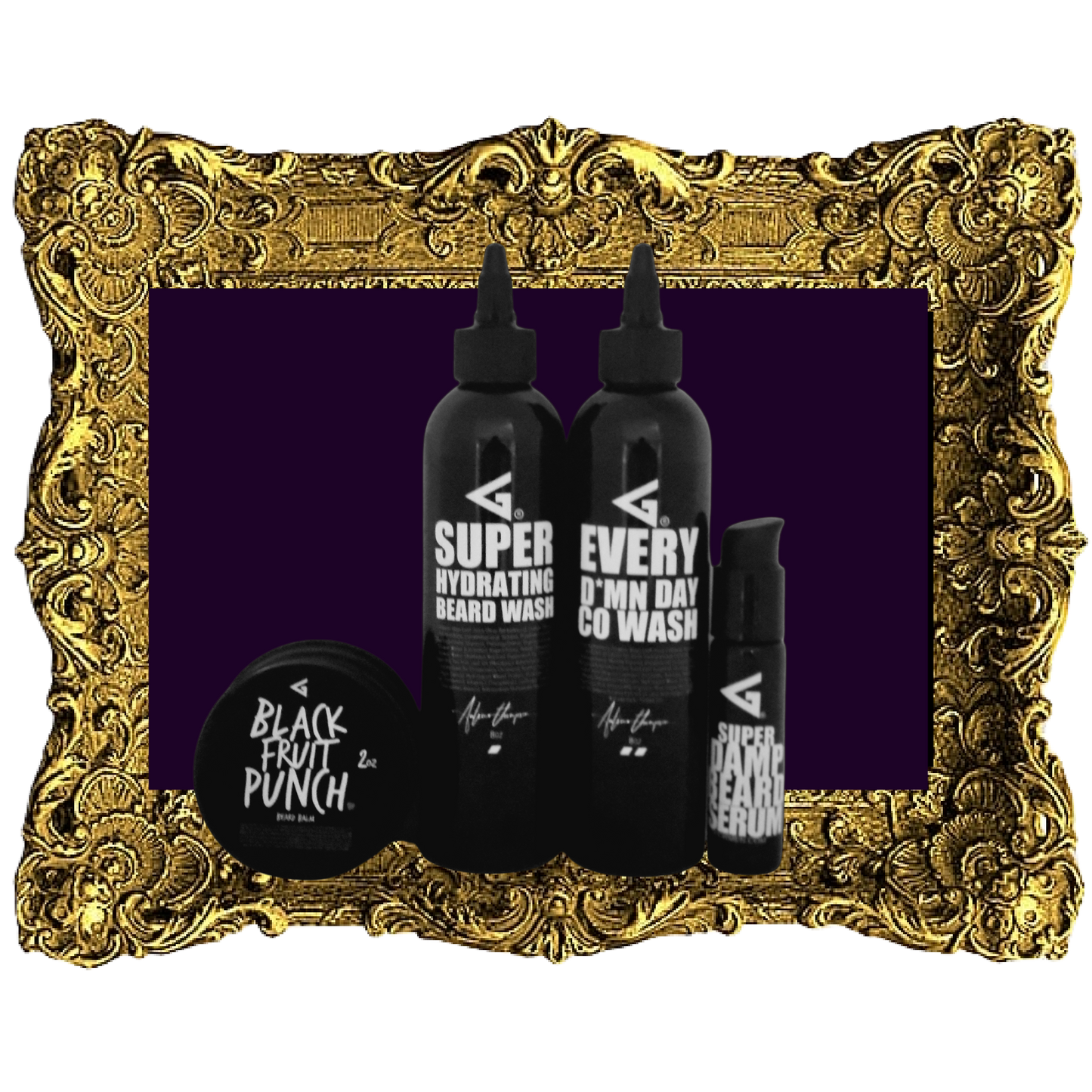 BLACK FRUIT PUNCH BEARD KIT